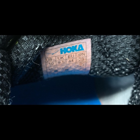 Hoka running shoes size 10, practically new - Picture 5 of 5